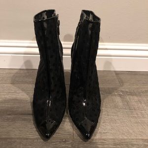 Jessica Simpson black ankle boots